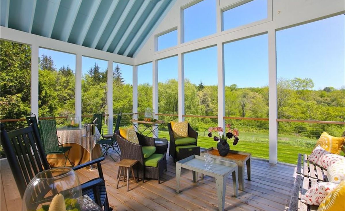 Screened porch Screened porch