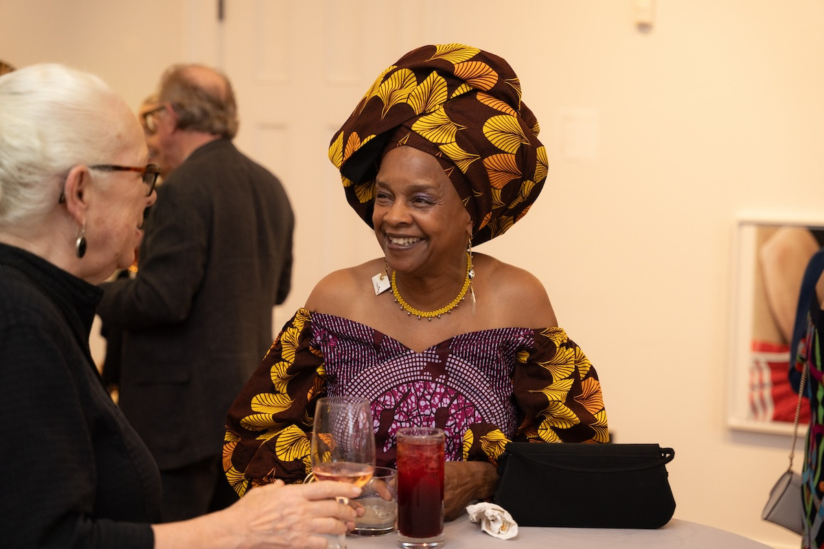 Gwen Gould and Pamela Badila.