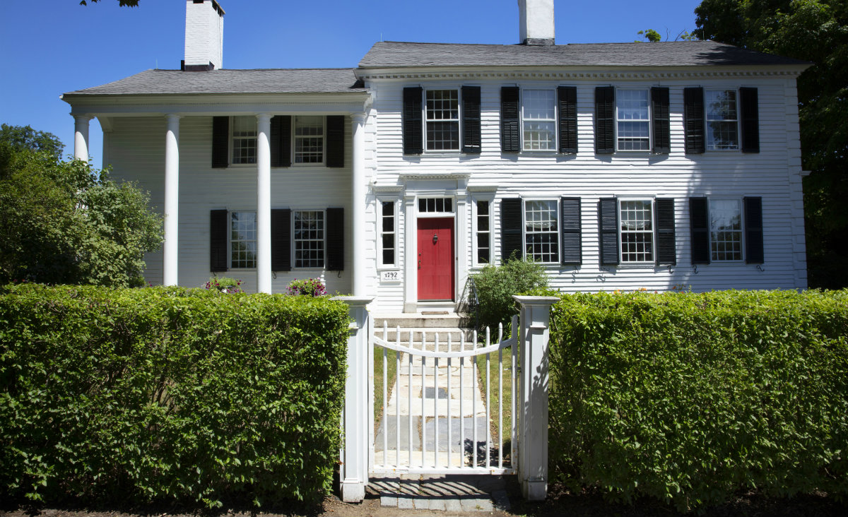 The Charles Butler Corner House, 1792. Photo: Visko Hatfield