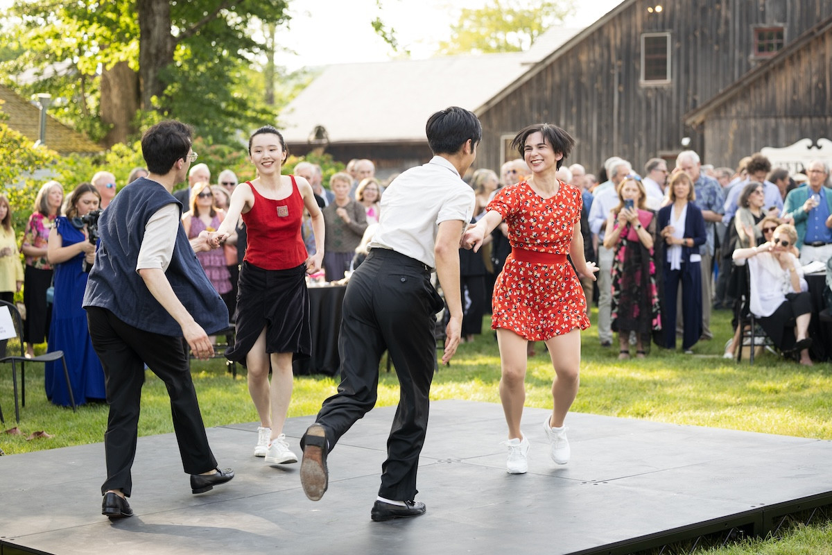 New York Swings at Jacob&#39;s Pillow Season Opening Gala 2025. Jamie Kraus photo