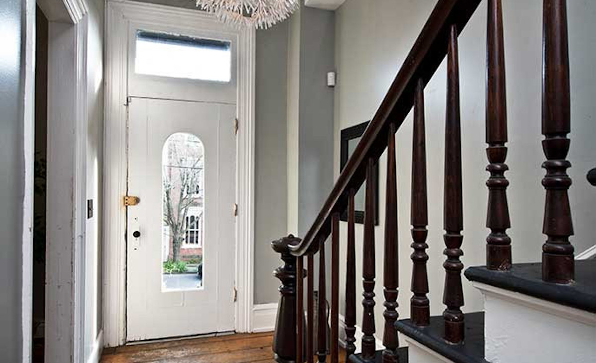 Staircase to second floor