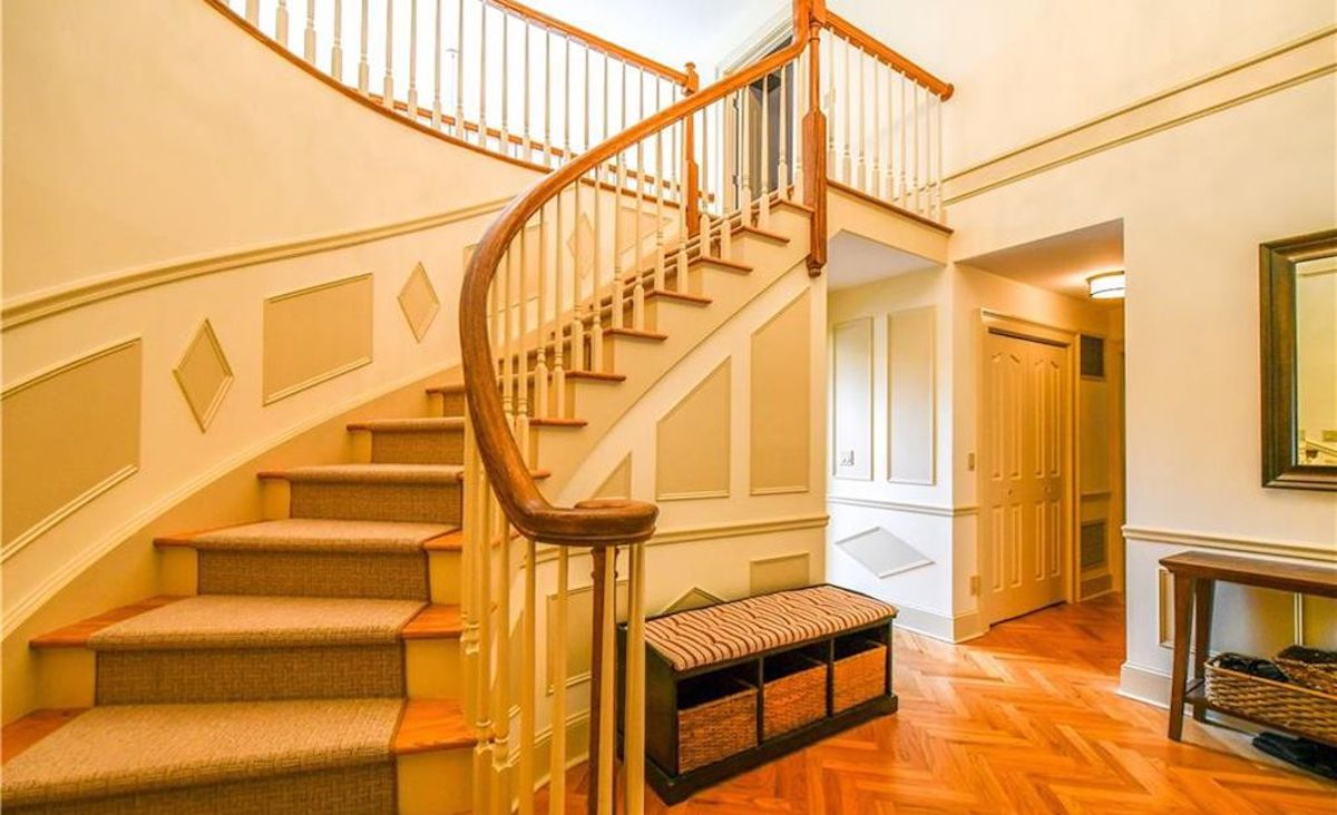 Staircase to second floor