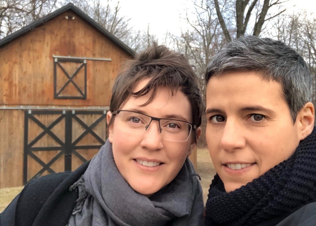 Carolyn Mix and Darcy Doniger