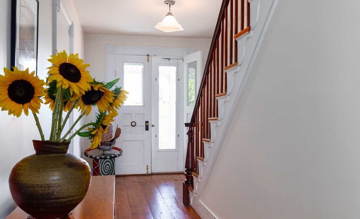 Staircase to second floor