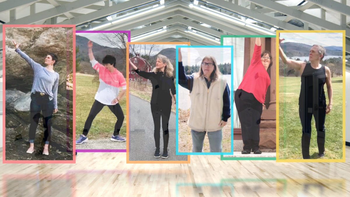 The opening virtual performance by the CATA Moving Company, choreographed by Dawn Lane and realized by filmmaker Ben Hillman. All photos courtesy of CATA. The opening virtual performance by the CATA Moving Company, choreographed by Dawn Lane and realized by filmmaker Ben Hillman. All photos courtesy of CATA.