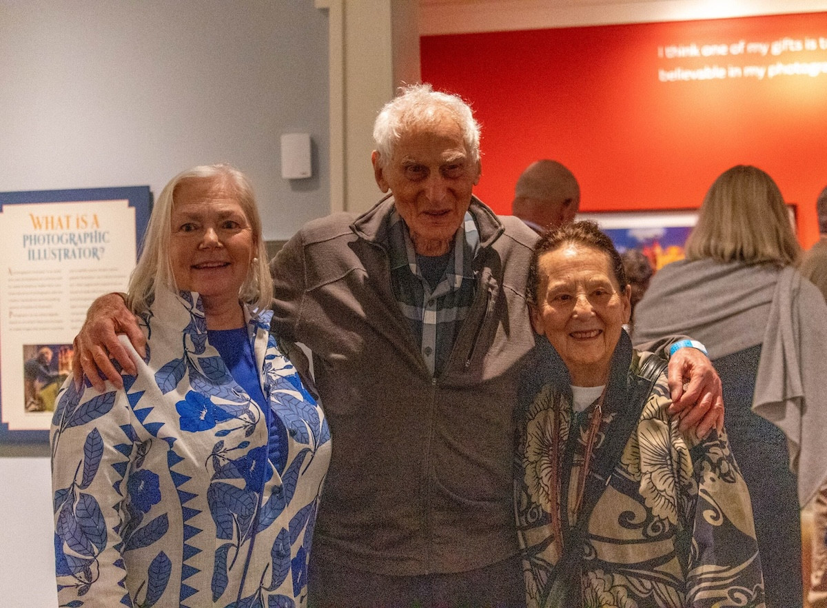 Laurie Norton Moffatt, NRM Director/CEO; Harold Grinspoon, Philanthropist, Sculptor; Diane Troderman. Laurie Norton Moffatt, NRM Director/CEO; Harold Grinspoon, Philanthropist, Sculptor; Diane Troderman.
