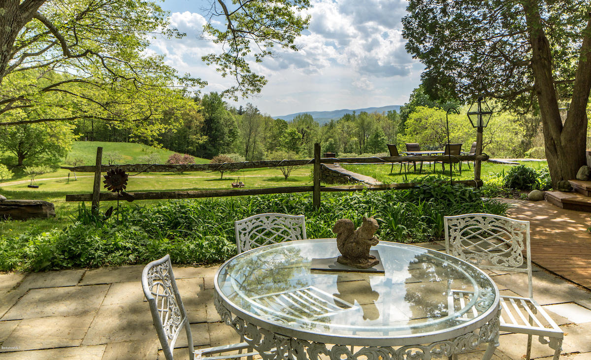 Back yard with views Back yard with views