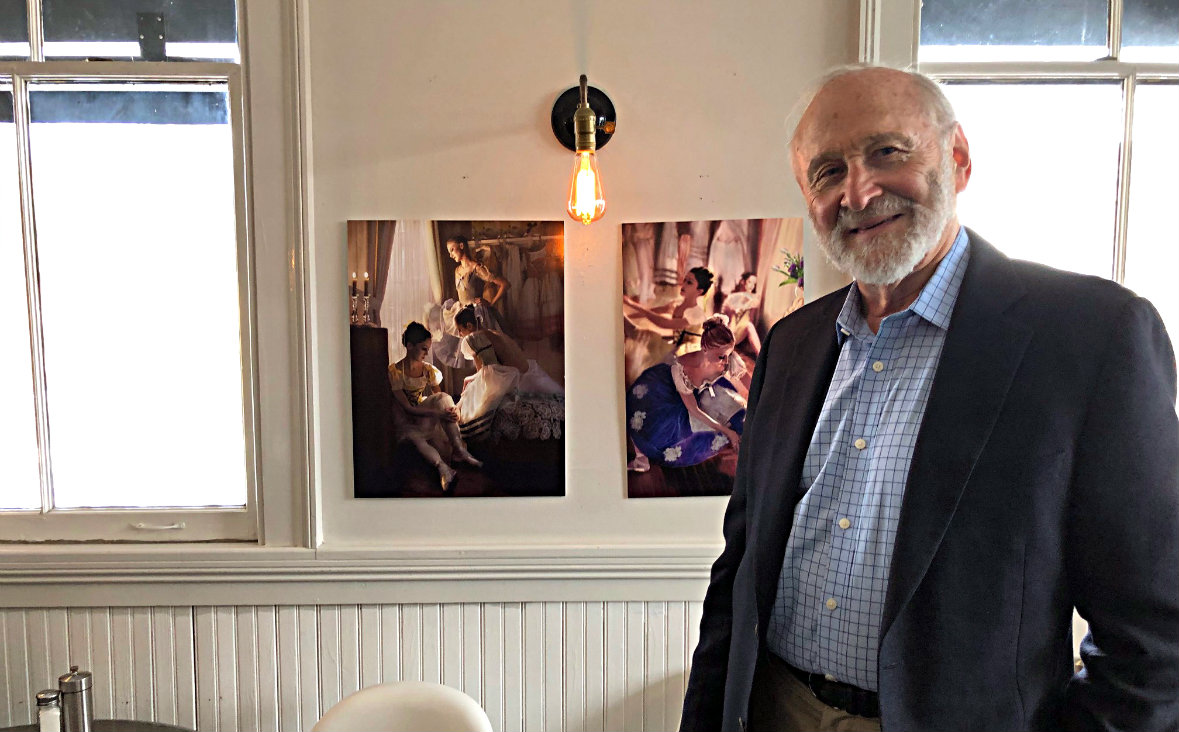 Lear Levin, a fine art photographer and West Stockbridge part-timer, used dancers from the New York City Ballet as his models, many of whom went on to become premier dancers in the company. Lear Levin, a fine art photographer and West Stockbridge part-timer, used dancers from the New York City Ballet as his models, many of whom went on to become premier dancers in the company.