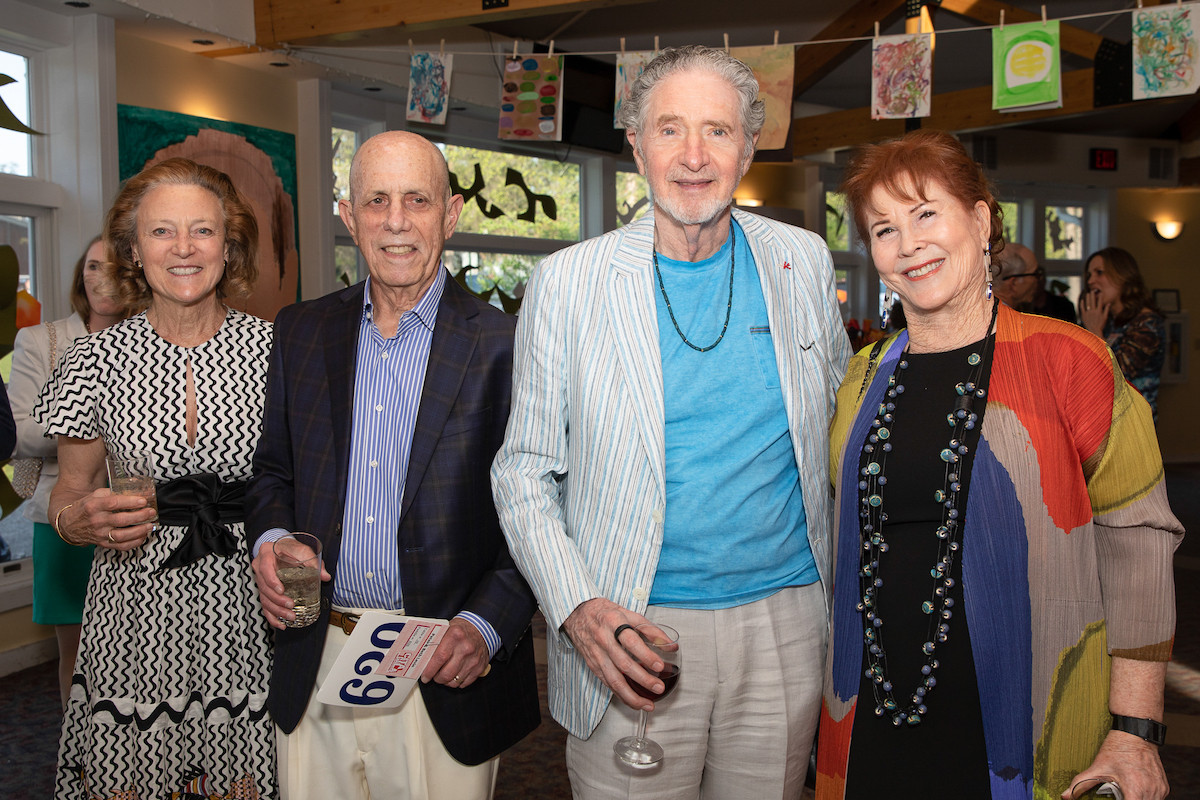 Beth and Peter Levin with Gerry Fultz and Claudia Perles
