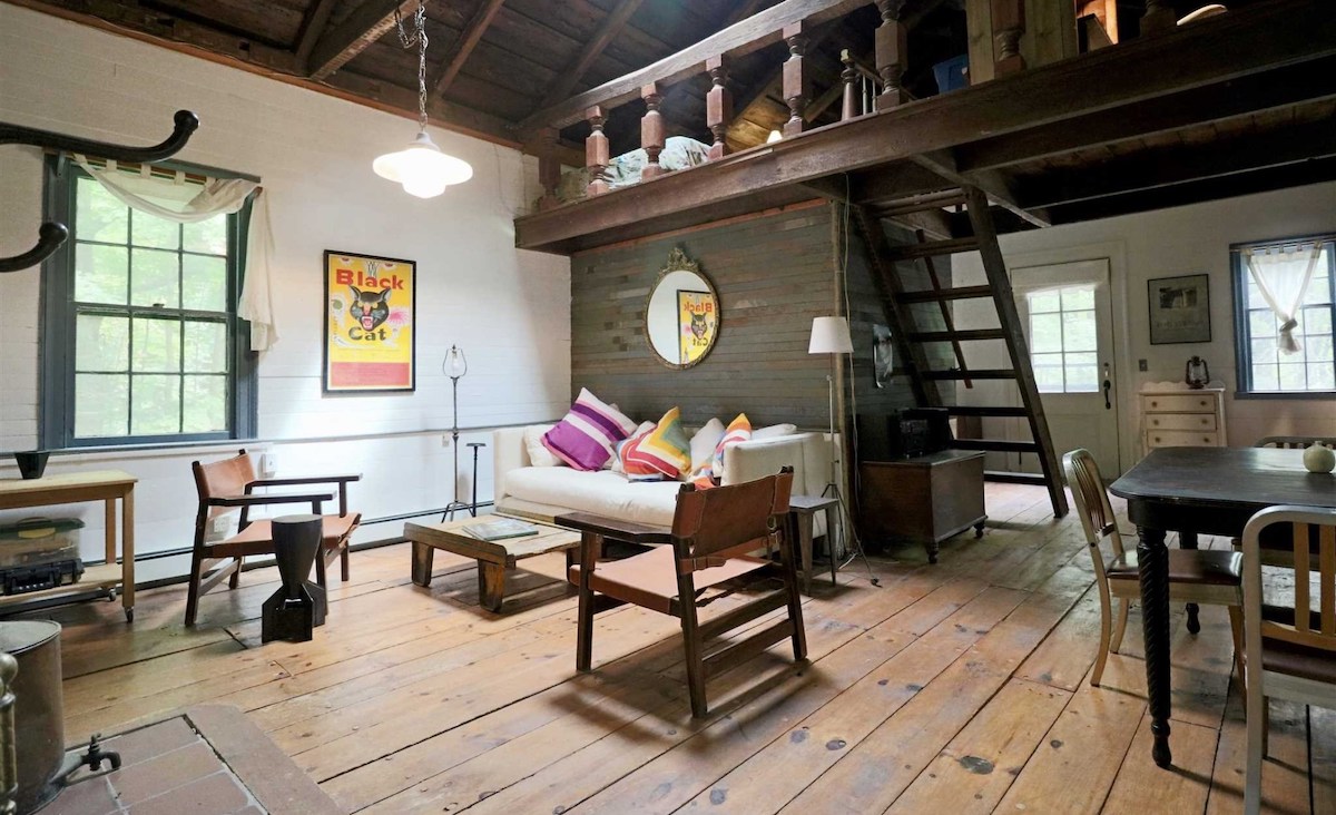 Open plan living area Open plan living area