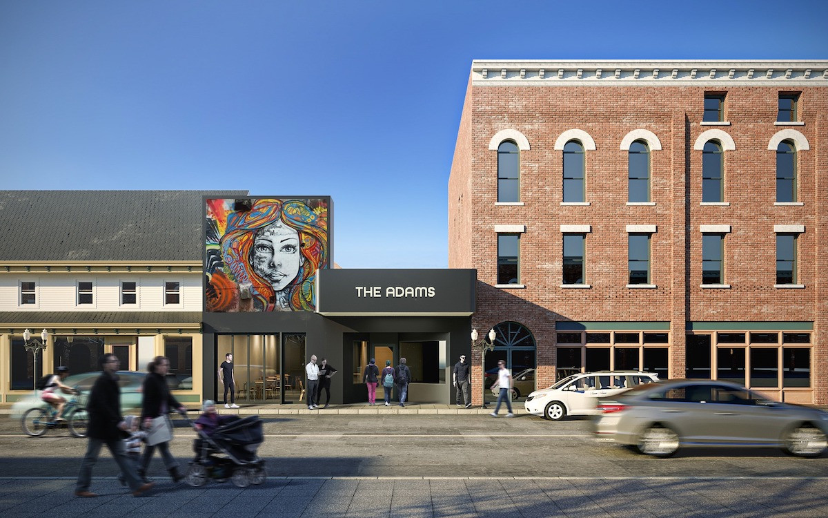 Adams Theater mockup Adams Theater mockup