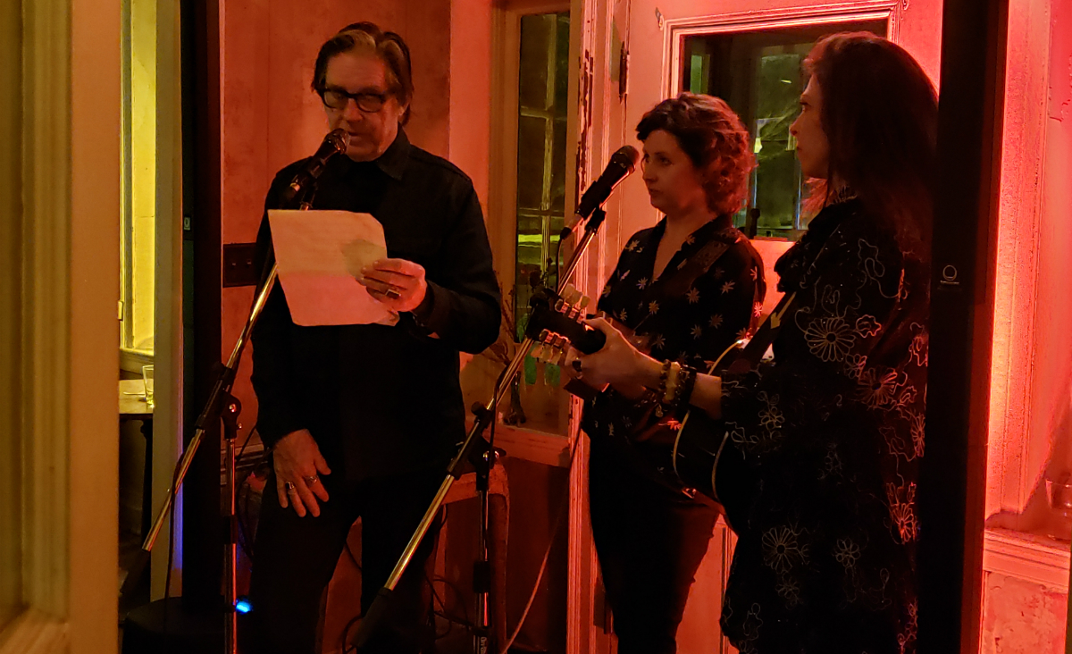 John Doe performs with Folk Uke