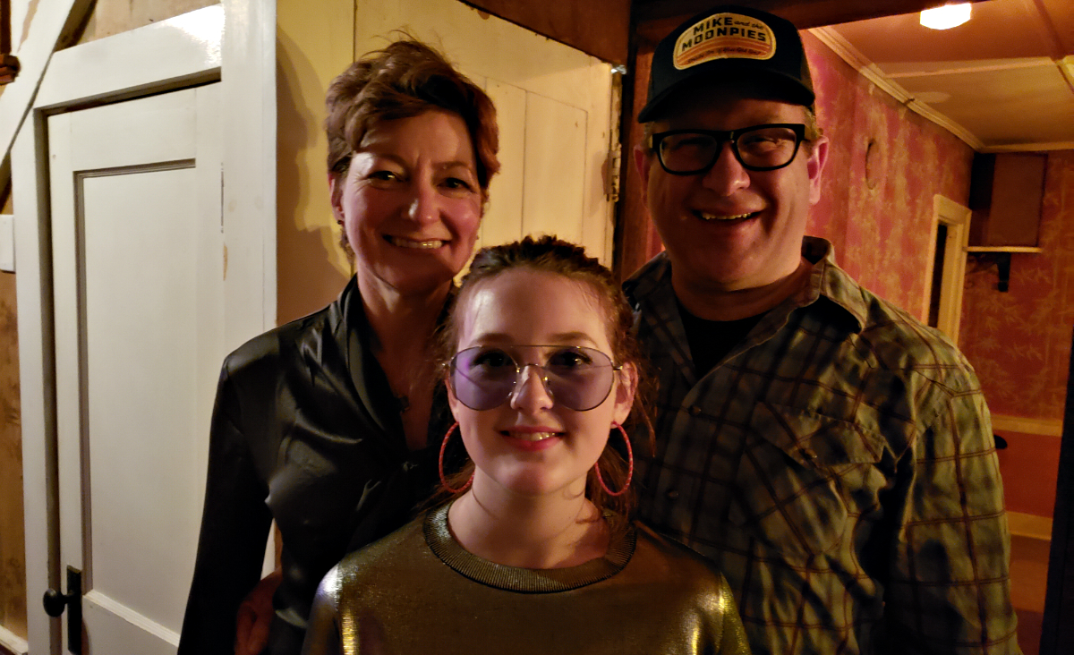 Molly and Tourists project manager Eric Kerns with daughter Zoe