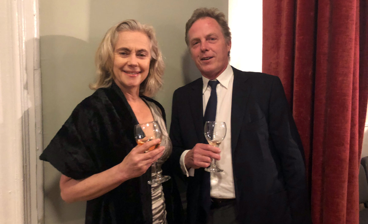 Author Jane Alison and Edward Tuck, an architect Author Jane Alison and Edward Tuck, an architect