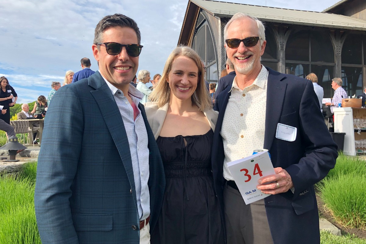 Randall Allen, Meg Holden and George Holden