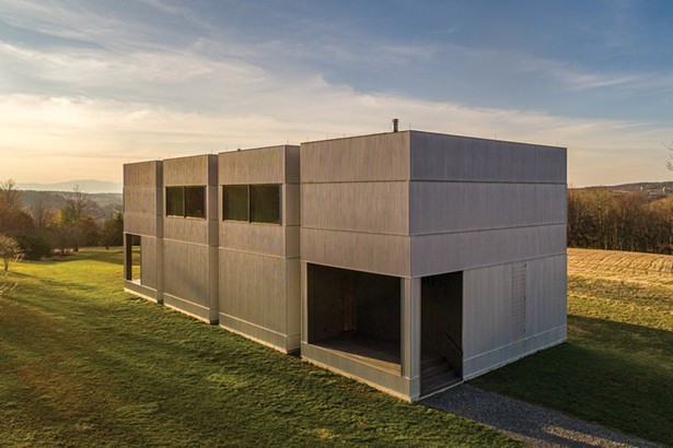 The buildings housing Forge Project in the Columbia County town of Taghkanic were designed by artist/ activist Ai Weiwei. - Alon Koppel