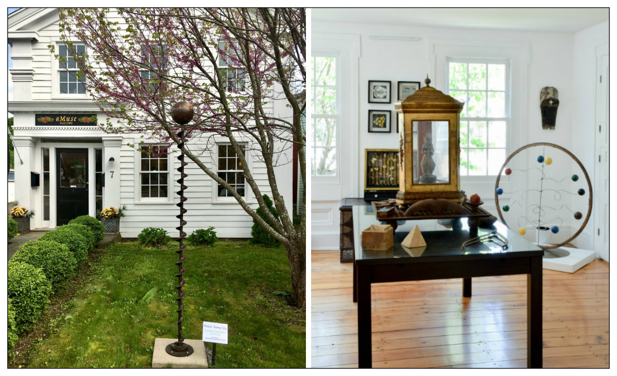 aMuse Gallery, photo by Janice Patterson; interior, photo by Julia Kostreva