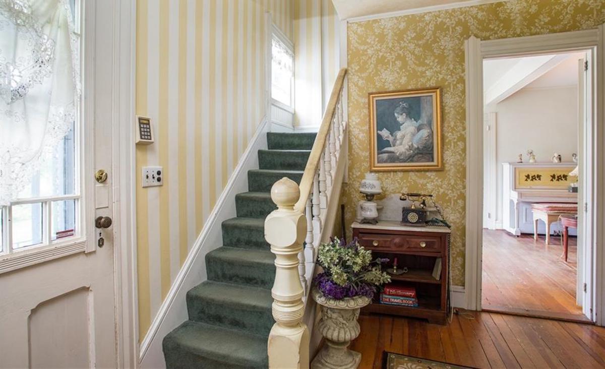 Staircase to second floor
