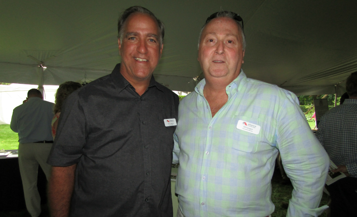 Board Vice President John Coppola and Executive Director Bill Faragon
