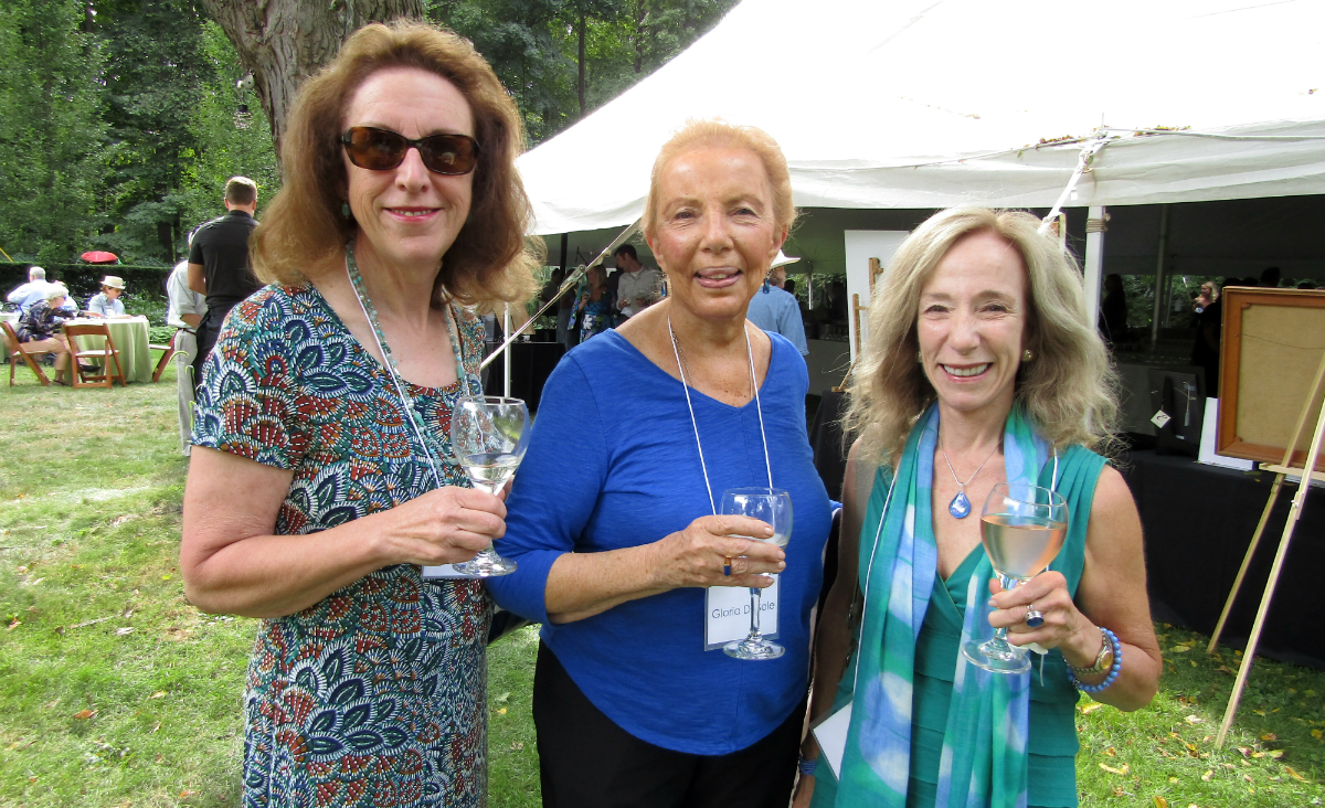 Mary-Ellen Piche, Gloria DeSole and Dr. Suzanne Frye