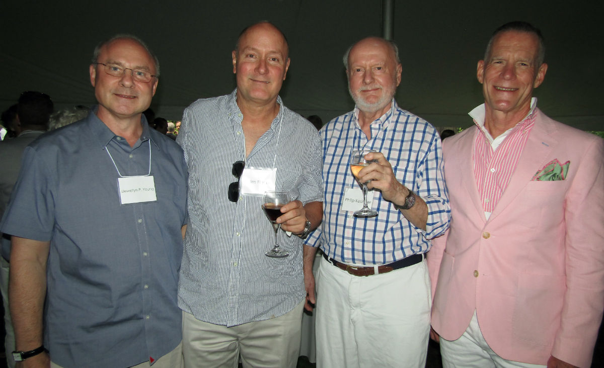 Llew Young, Jim Finch, Philip Kesinger and Wingate Jackson