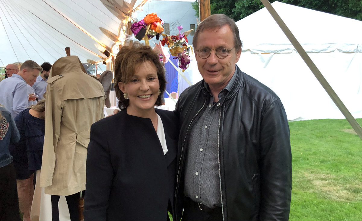Anne Fuchs and Lindsey Gruson, who founded Conversations on the Green with his wife, Jane Whitney. Anne Fuchs and Lindsey Gruson, who founded Conversations on the Green with his wife, Jane Whitney. 