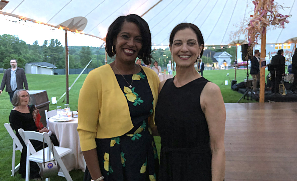 U.S. Congresswoman Jahana Hayes, who represents ASAP's district, and JoAnne Torti, executive director of ASAP. U.S. Congresswoman Jahana Hayes, who represents ASAP's district, and JoAnne Torti, executive director of ASAP.