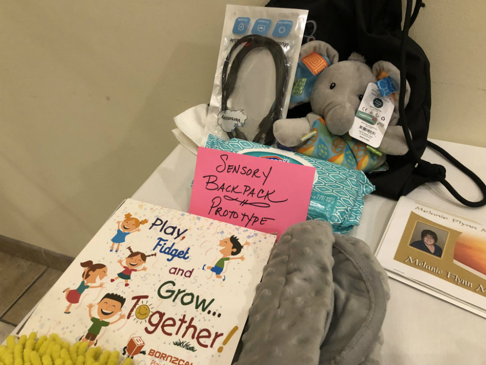 Prototype of the "Sensory Backpack"