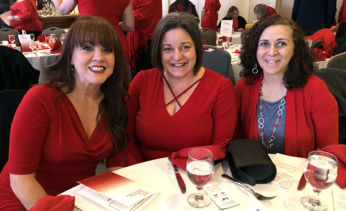 Melissa Moro, Megan Sherman, an Autism Initiative committee member,&nbsp;and Tammy St. Pierre of Southern Berkshire C.A.R.E.