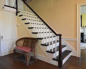 Stairs to second floor