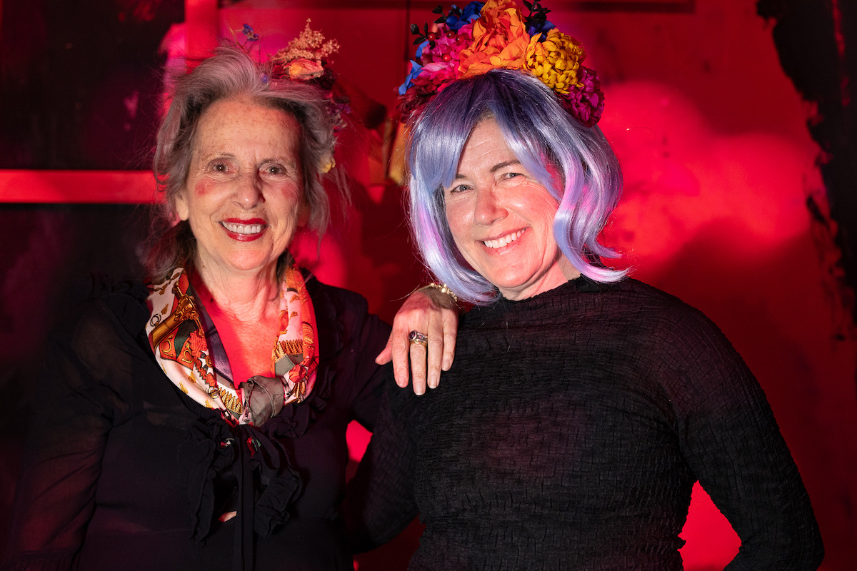 Berkshire Art Center Faculty Artist&nbsp;Diane Firtell, and Ceramics Studio Manager Lorimer Burns