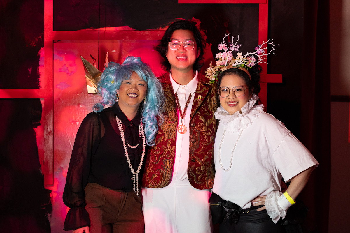 Michelle Decepida, Samuel Pascual and Jenn Gomez