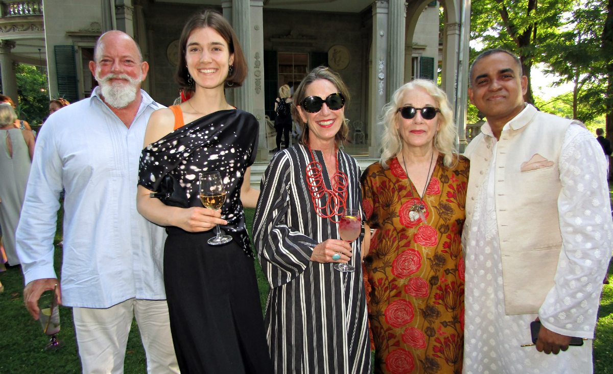 Bobby Beard, Sophie Becker, Alix Becker, gala co-chair Carolyn Marks Blackwood and Bibhu Mohapatra.