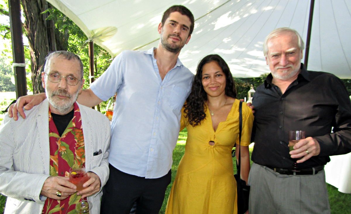 Joseph Maresca, Gabriel Marks-Mulcahy, Sascha Roker and Greg Quinn