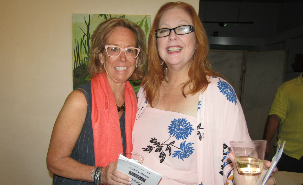 Kate Baldwin and steering committee member Shannon McMahon-Lichte