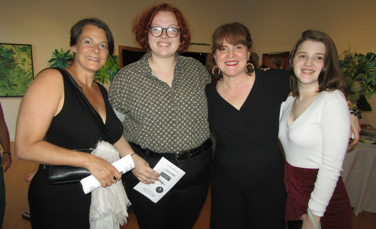 Kristen van Ginhoven, assistant director/assistant stage manager Maddy Rolon, fight choreographer Laura Standley and Eliza Goldsteen