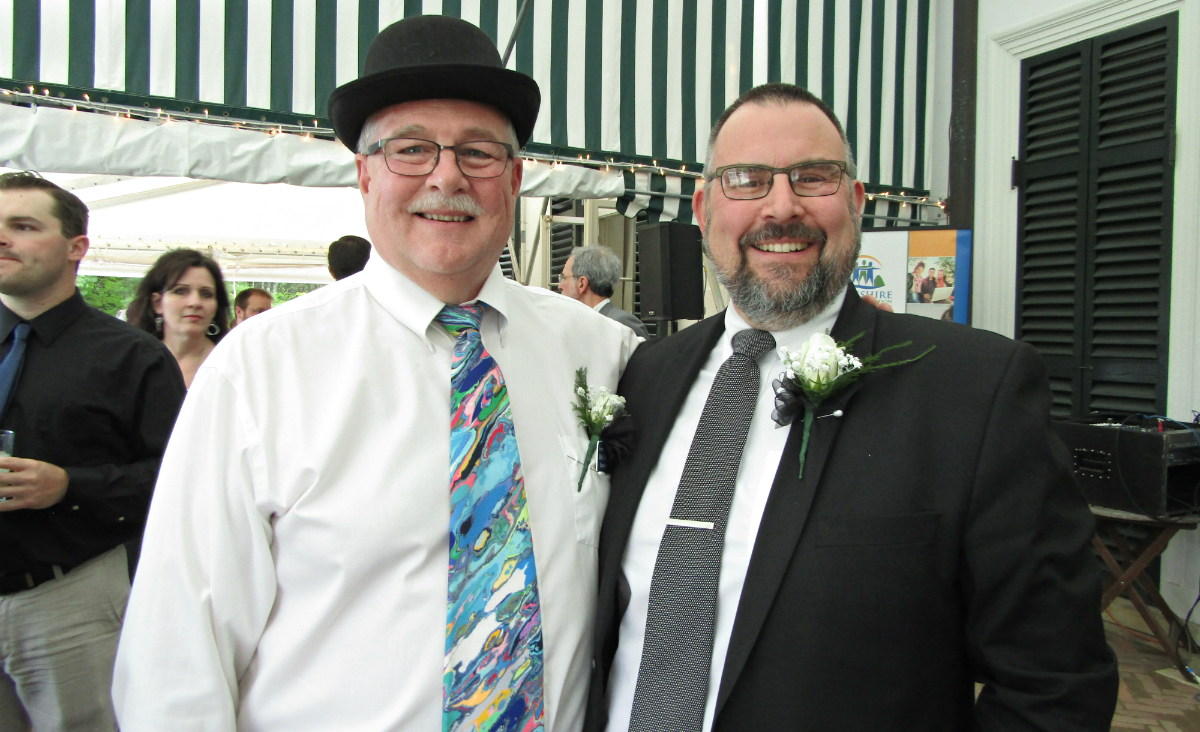 Former North Adams Mayor Dick Alcombright with current North Adams Mayor Tom Bernard Former North Adams Mayor Dick Alcombright with current North Adams Mayor Tom Bernard