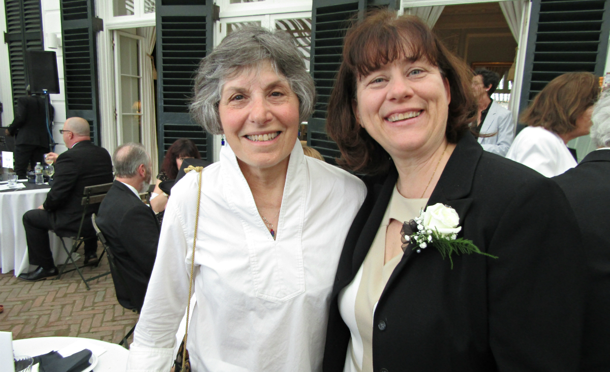 Marge Cohan and Mass. State Representative Tricia Farley-Bouvier Marge Cohan and Mass. State Representative Tricia Farley-Bouvier
