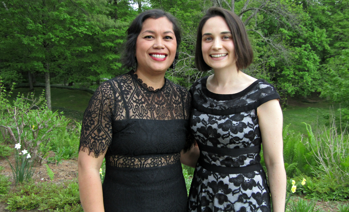 Sopheap Nhim and Becky Cachat of Positive Behavior Supports Corporation Sopheap Nhim and Becky Cachat of Positive Behavior Supports Corporation