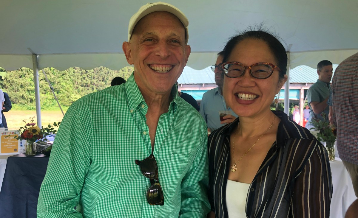 Steven Beispel and Cathy Shin, M.D.