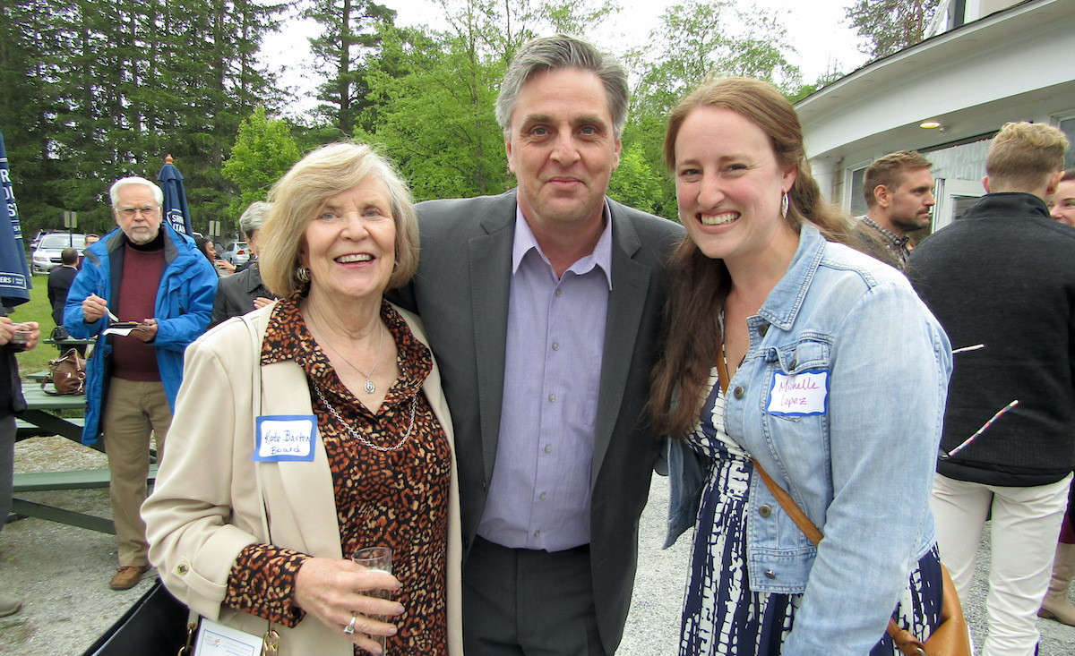 BIC board co-chair Kate Barton, event planner extraordinaire Oskar Hallig and former BIC director Michelle Lopez BIC board co-chair Kate Barton, event planner extraordinaire Oskar Hallig and former BIC director Michelle Lopez
