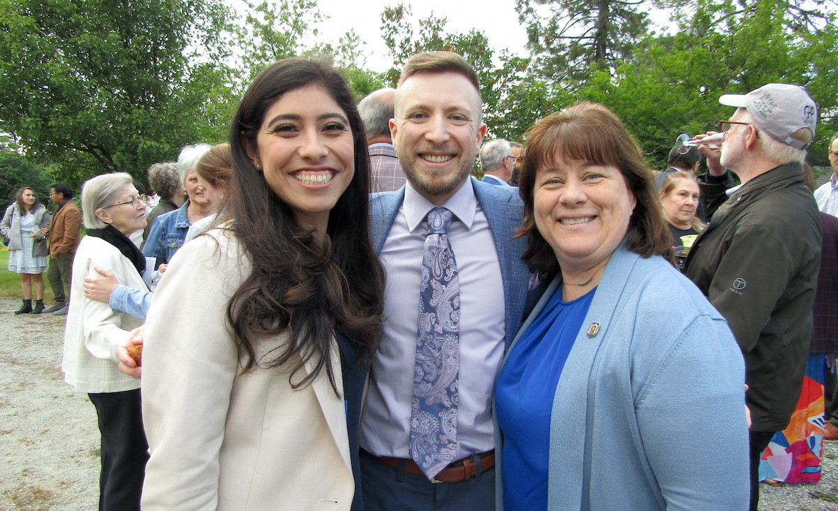 BIC Executive Director Melissa Canavan, her husband Dylan Canavan, and Massachusetts State Rep. Tricia Farley-Bouvier BIC Executive Director Melissa Canavan, her husband Dylan Canavan, and Massachusetts State Rep. Tricia Farley-Bouvier