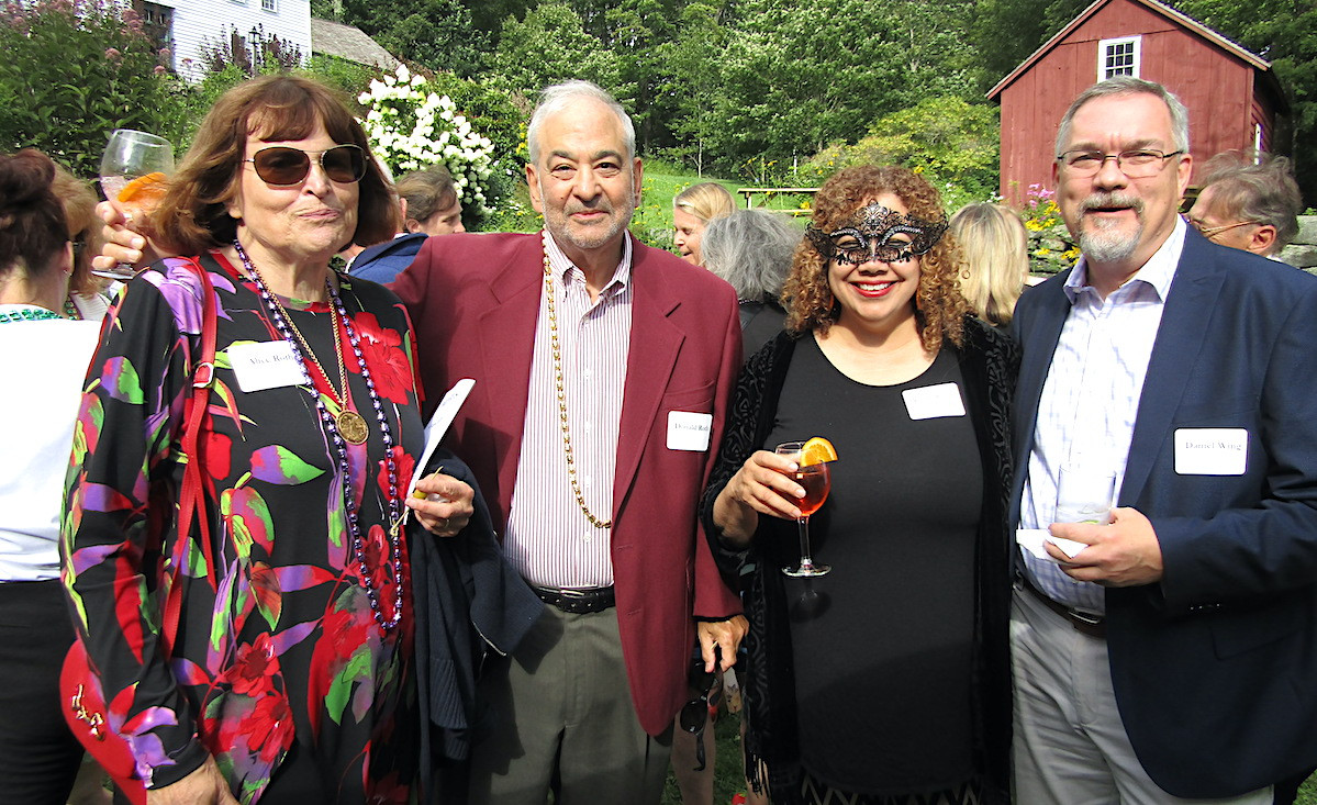 Alice and Donald Roth with Yvette Lucas and Daniel Wing