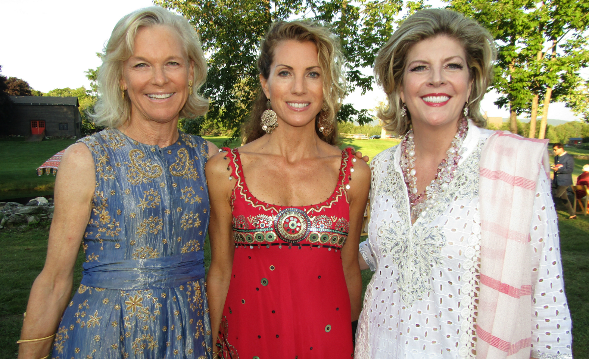 Caroline Cunningham, Kelly Kaiser and BIFF board member Kate Morris.