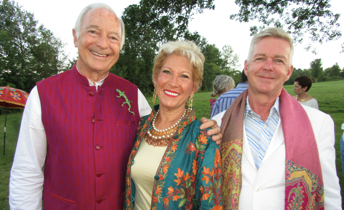 Three from the BBG: Ian and Madaline Hooper with Matt Larkin.