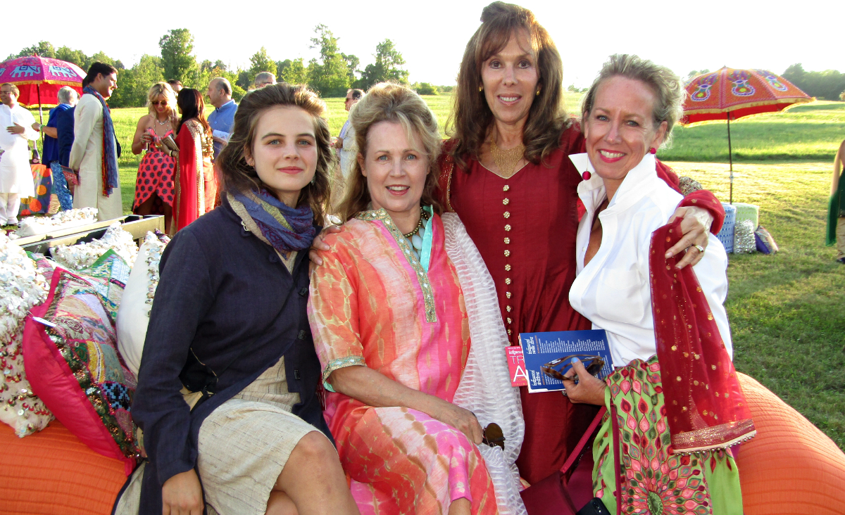 Blake Whitehead, festival programmer Lillian Lennox, board member Elissa Myers and Kate Baldwin.