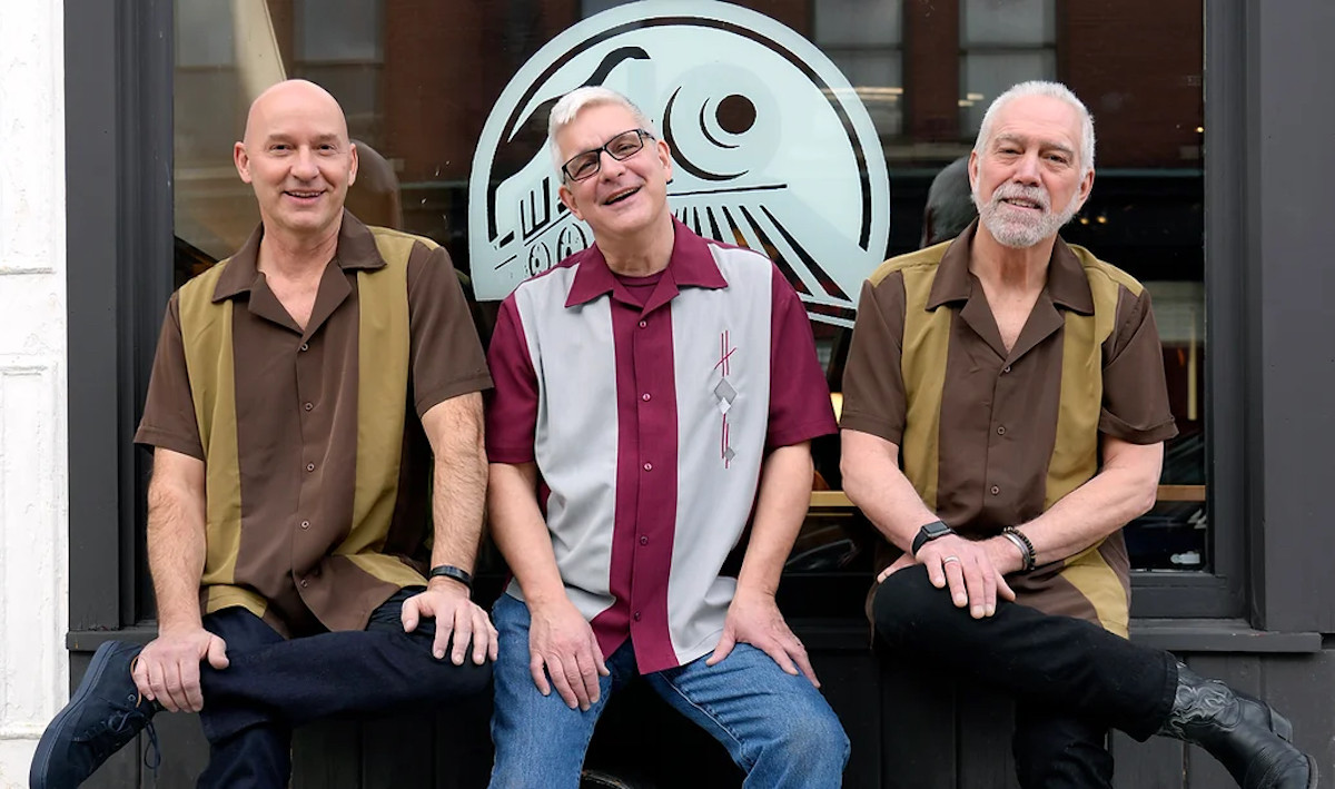 The Conversations: Bobby Kay, Rees Shad, and Jeff Link. Photo by Ruben Henriquez