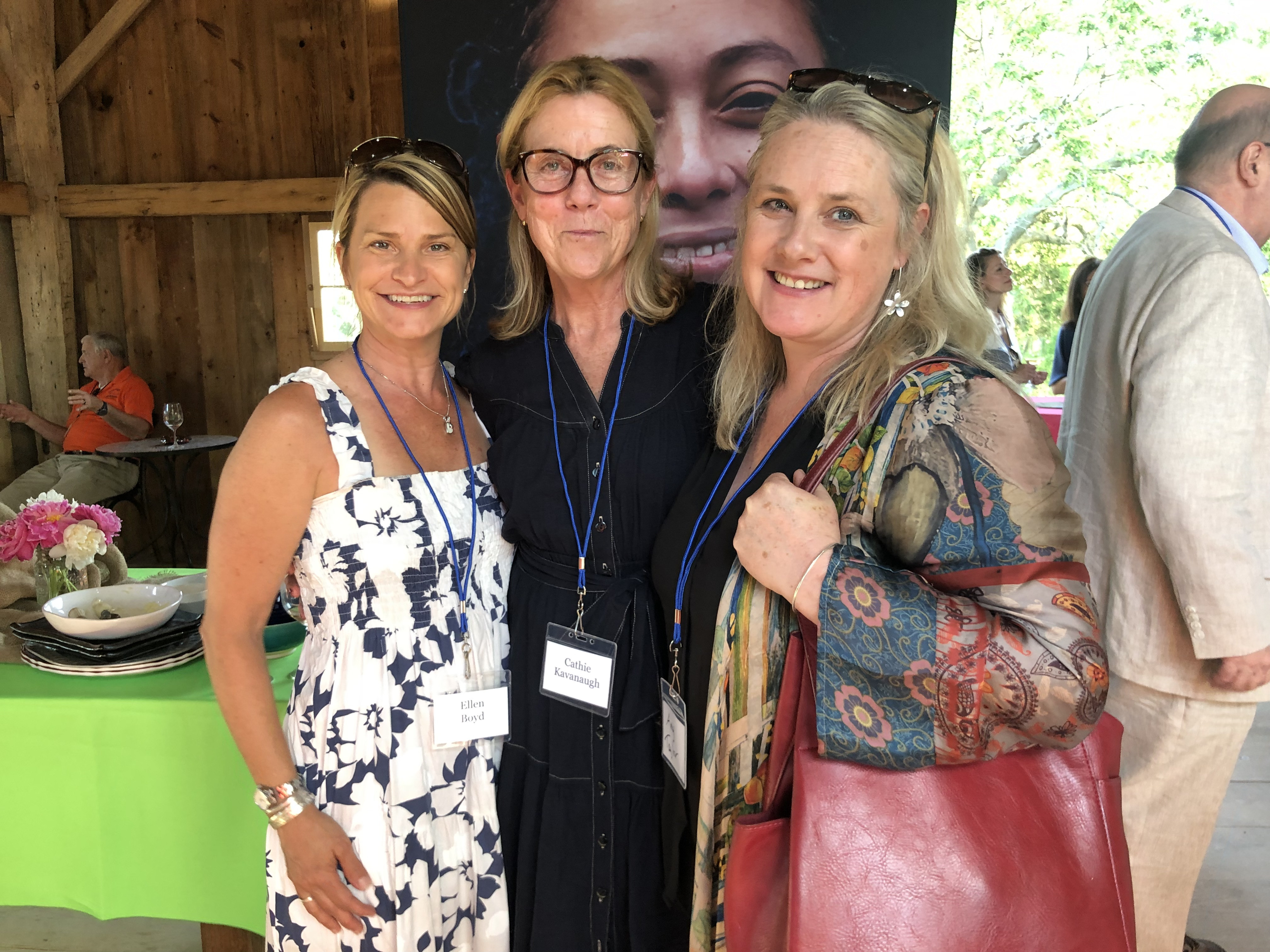 Ellen Boyd, Cathie Kavanaugh and Amy Taylor