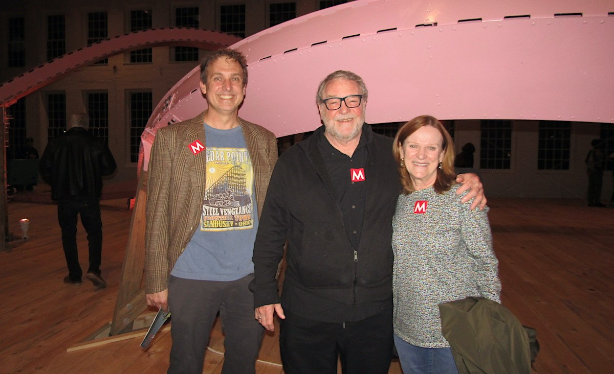 American Coaster Enthusiast Scott Marks with Bob Luhman and the lovely Lois American Coaster Enthusiast Scott Marks with Bob Luhman and the lovely Lois