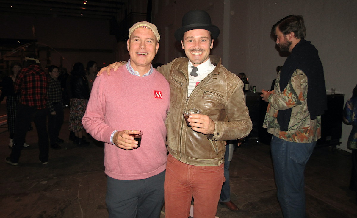 Artist Robert Fitzgerald and Andrew Fitch Artist Robert Fitzgerald and Andrew Fitch